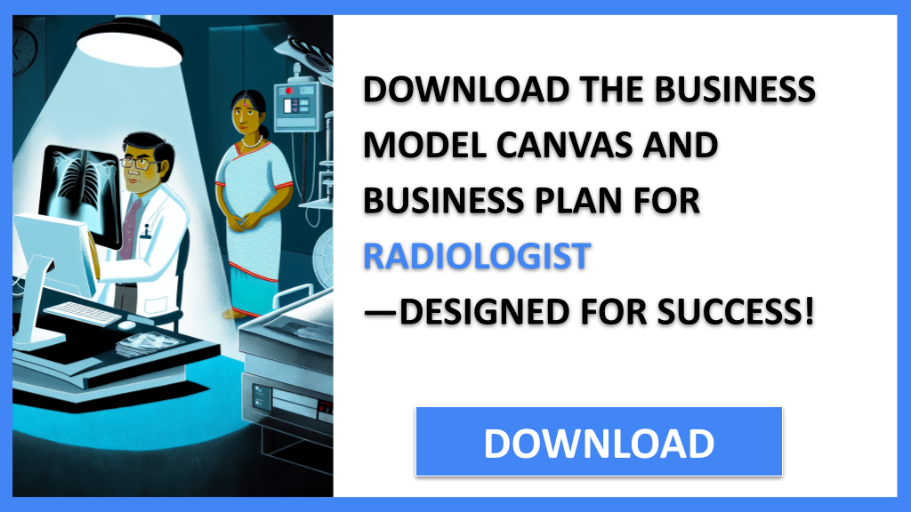 Business Plan Example for Radiologist - Radiologist Business Model Canvas- CTA2