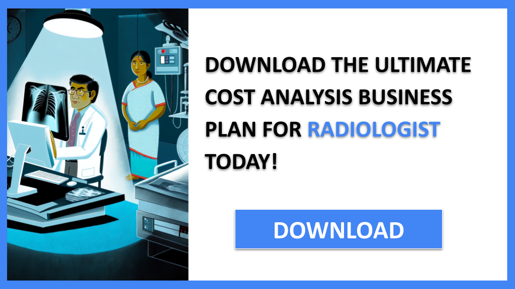 Business Plan Example for Radiologist - Radiologist Costs- CTA3