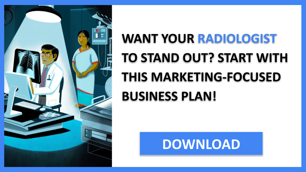 Business Plan Example for Radiologist - Radiologist Marketing Plan- CTA1