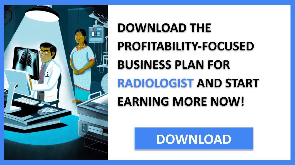 Business Plan Example for Radiologist - Radiologist Profitability- CTA3