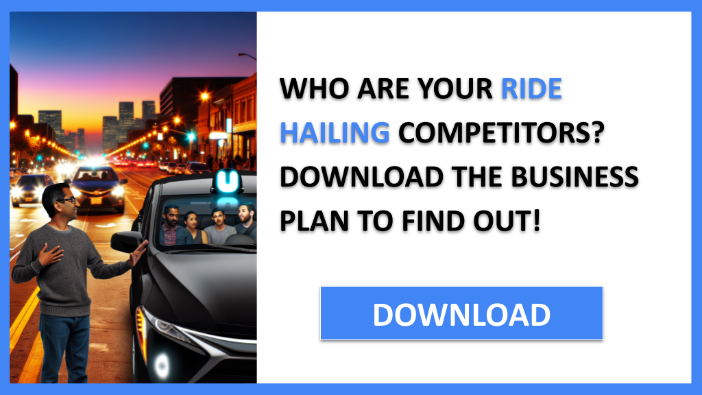 Business Plan Example for Ride Hailing - Ride Hailing Competition Study- CTA1