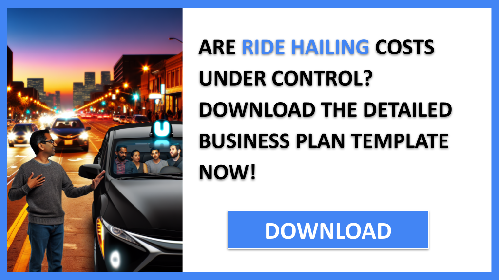 Business Plan Example for Ride Hailing - Ride Hailing Costs- CTA1