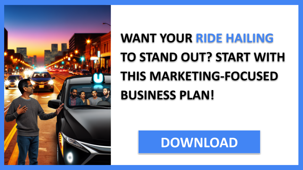 Business Plan Example for Ride Hailing - Ride Hailing Marketing Plan- CTA1