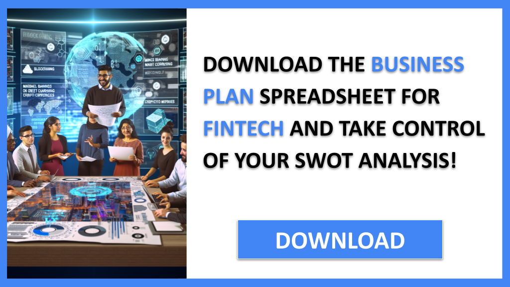 Business Plan Example for Fintech - Fintech SWOT Analysis- CTA3