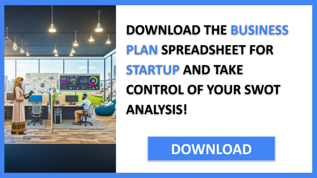 Business Plan Example for Startup - Startup SWOT Analysis- CTA3