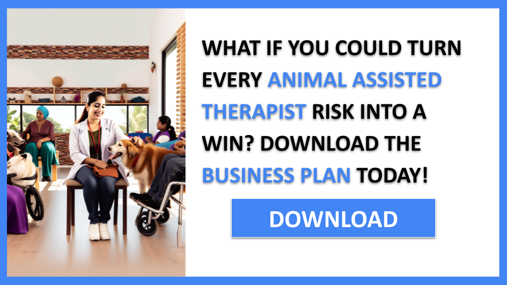 Business Plan Example for Animal Assisted Therapist - Animal Assisted Therapist SWOT Analysis- CTA1
