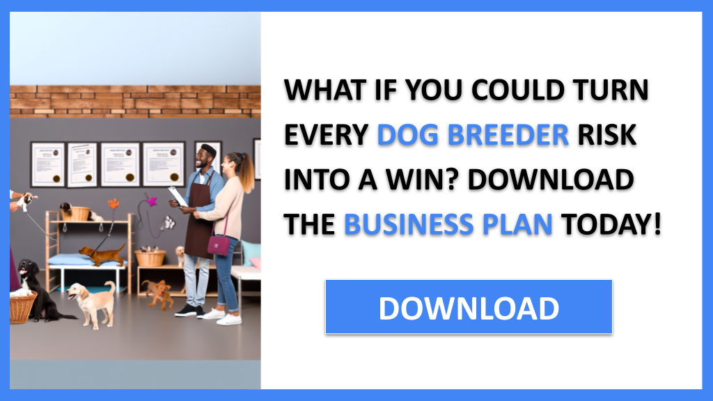Business Plan Example for Dog Breeder - Dog Breeder SWOT Analysis- CTA1