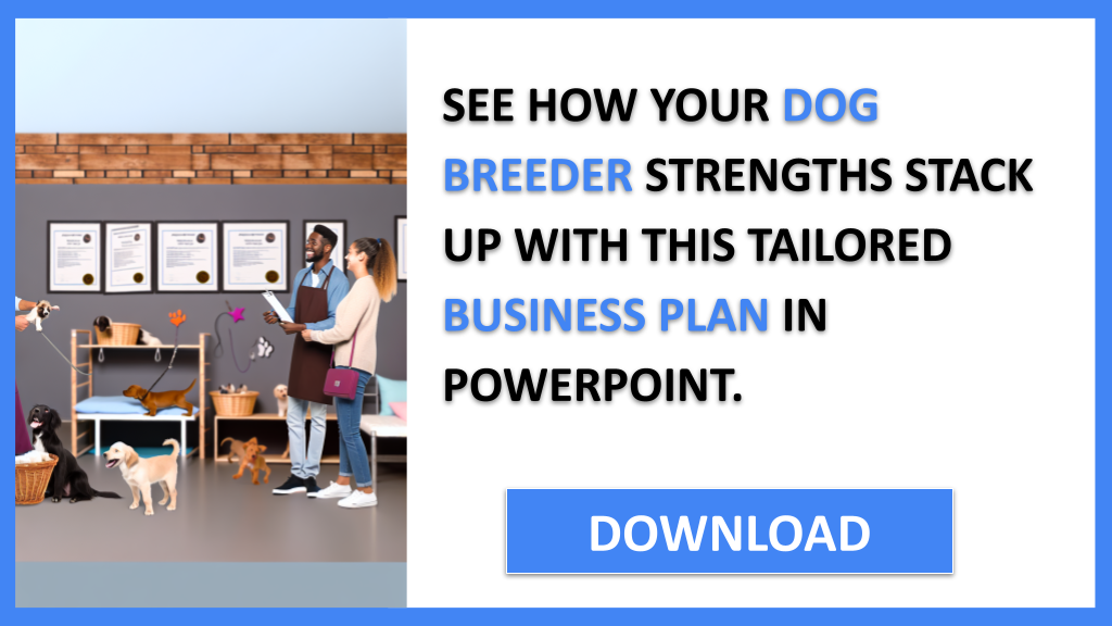 Business Plan Example for Dog Breeder - Dog Breeder SWOT Analysis- CTA2