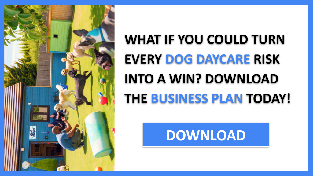 Business Plan Example for Dog Daycare - Dog Daycare SWOT Analysis- CTA1