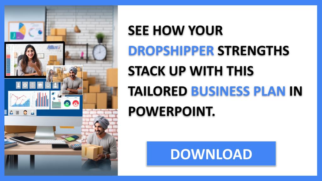Business Plan Example for Dropshipper - Dropshipper SWOT Analysis- CTA2