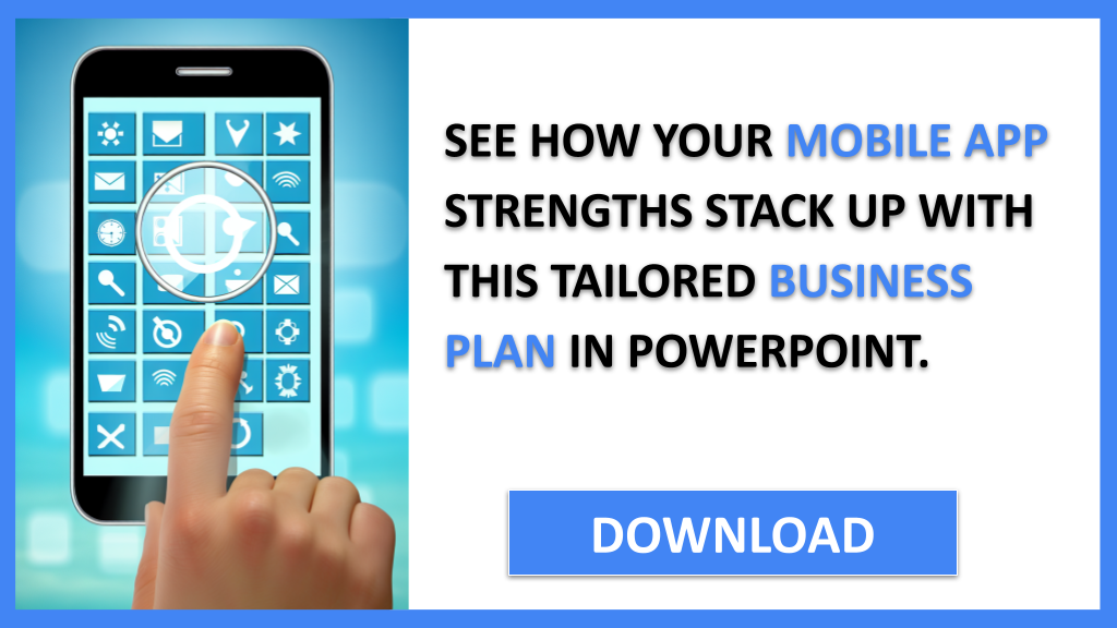 Business Plan Example for Mobile App - Mobile App SWOT Analysis- CTA2