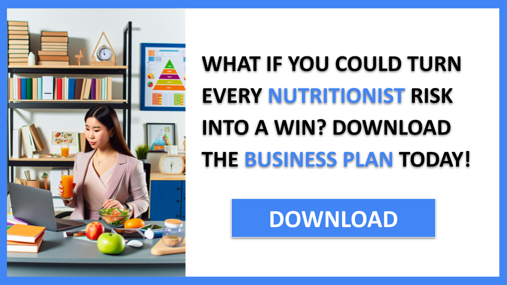 Business Plan Example for Nutritionist - Nutritionist SWOT Analysis- CTA1