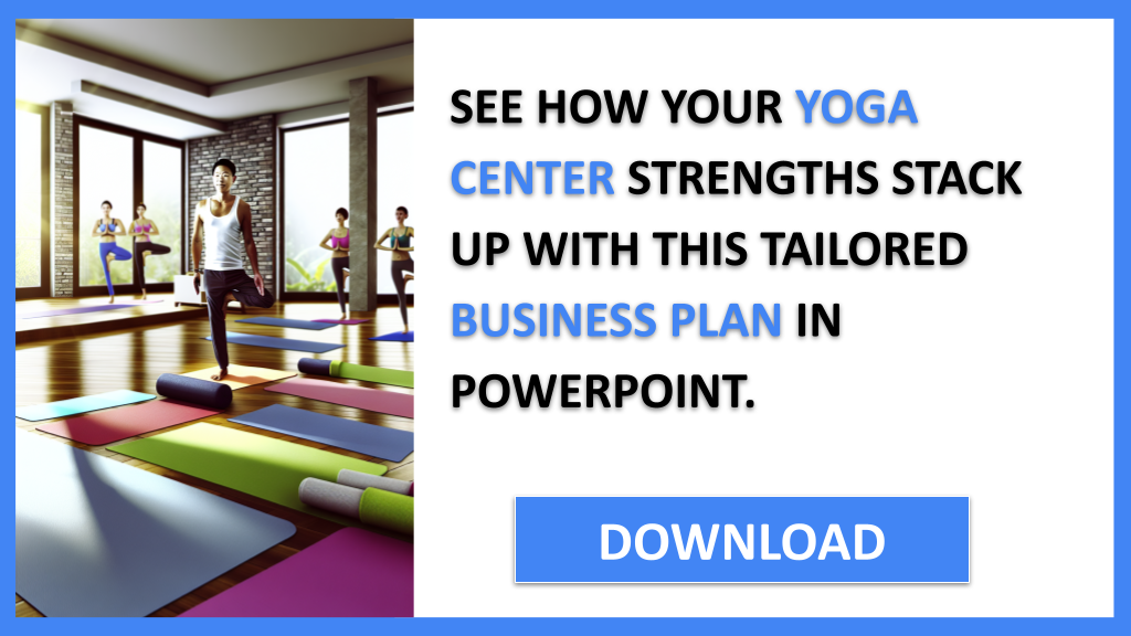 Business Plan Example for Yoga Center - Yoga Center SWOT Analysis- CTA2