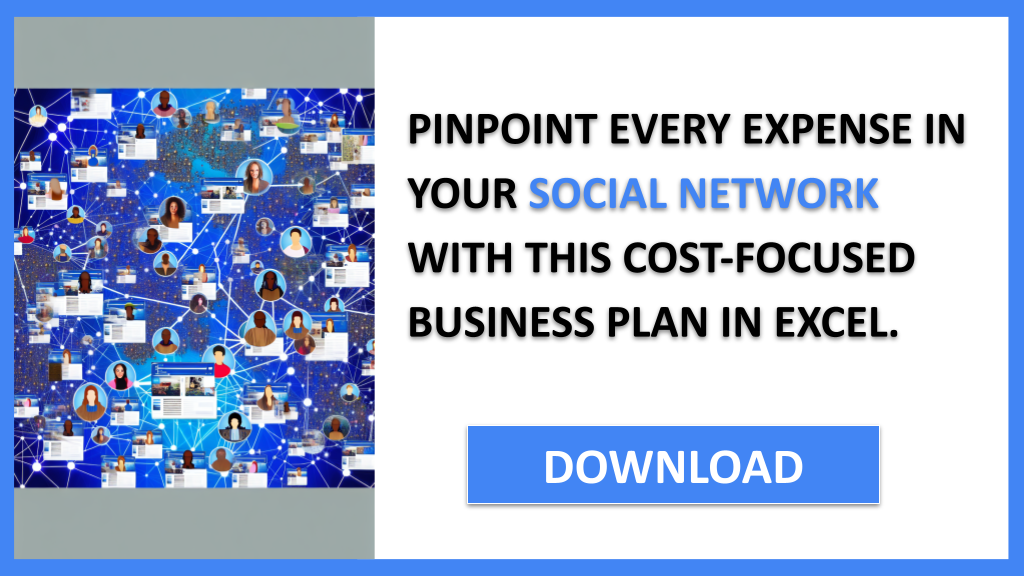 Business Plan Example for Social Network - Social Network Costs- CTA2