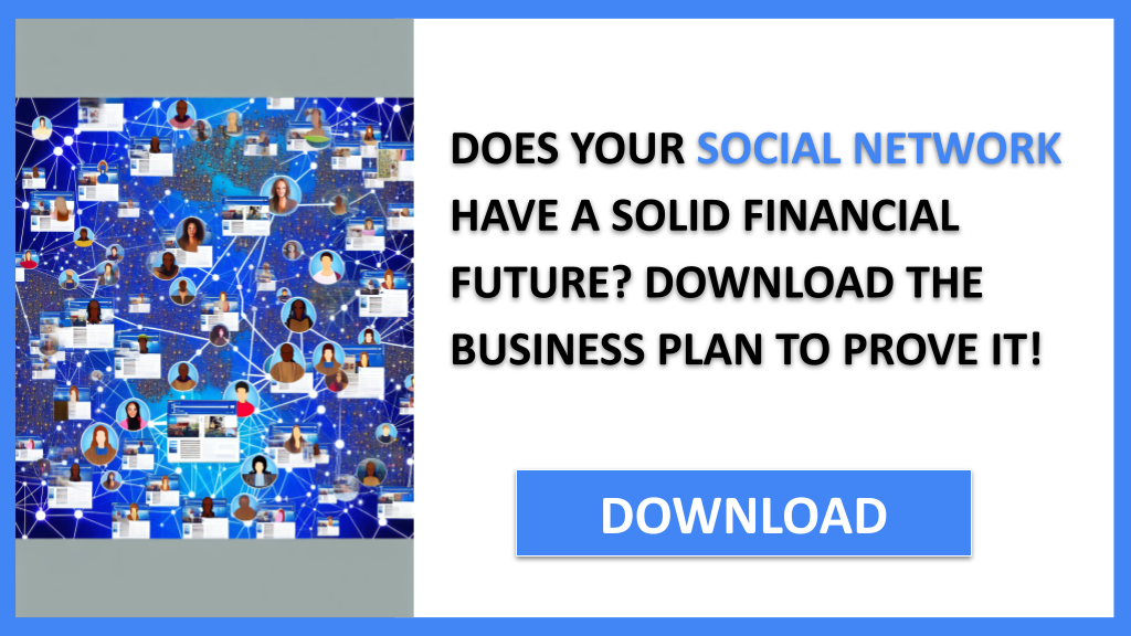 Business Plan Example for Social Network - Social Network Financial Plan- CTA1