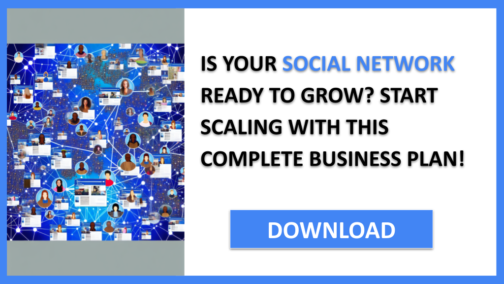 Business Plan Example for Social Network - Social Network Growth Strategy- CTA1