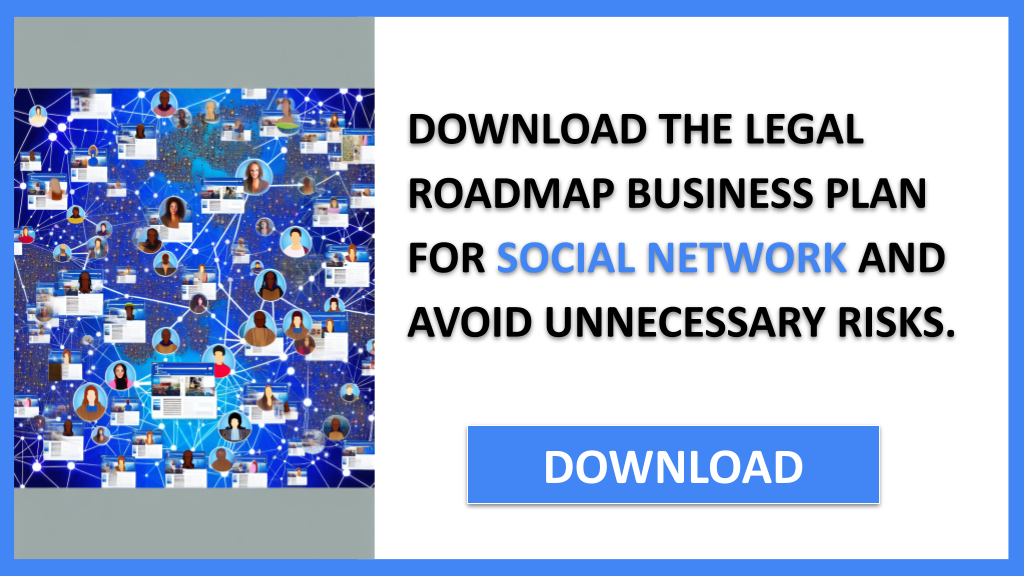 Business Plan Example for Social Network - Social Network Legal Considerations- CTA2