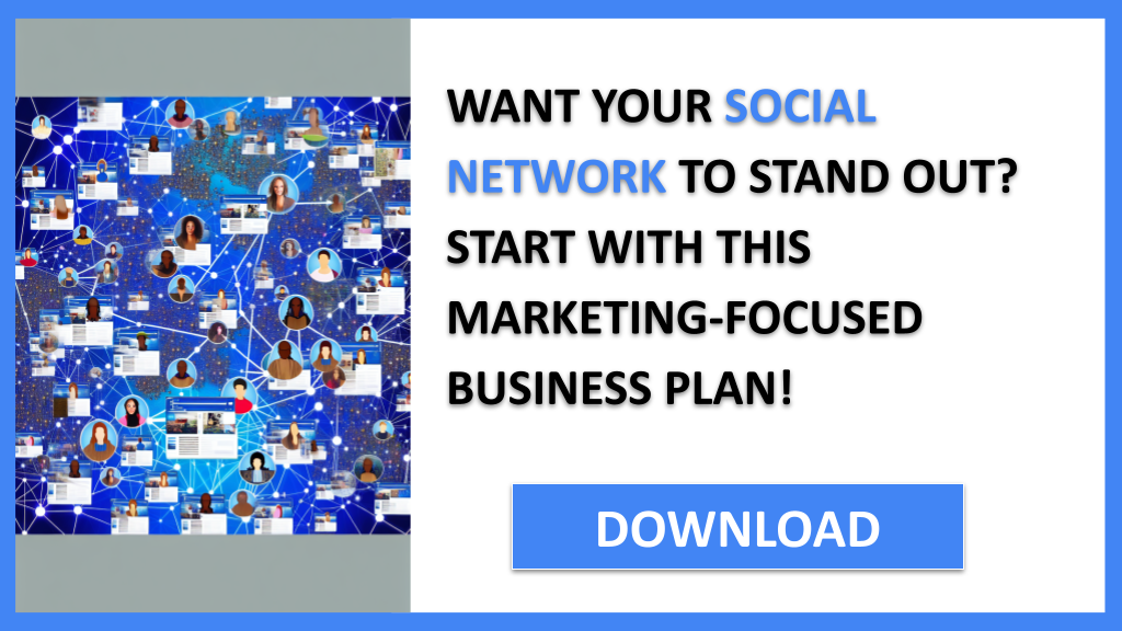 Business Plan Example for Social Network - Social Network Marketing Plan- CTA1