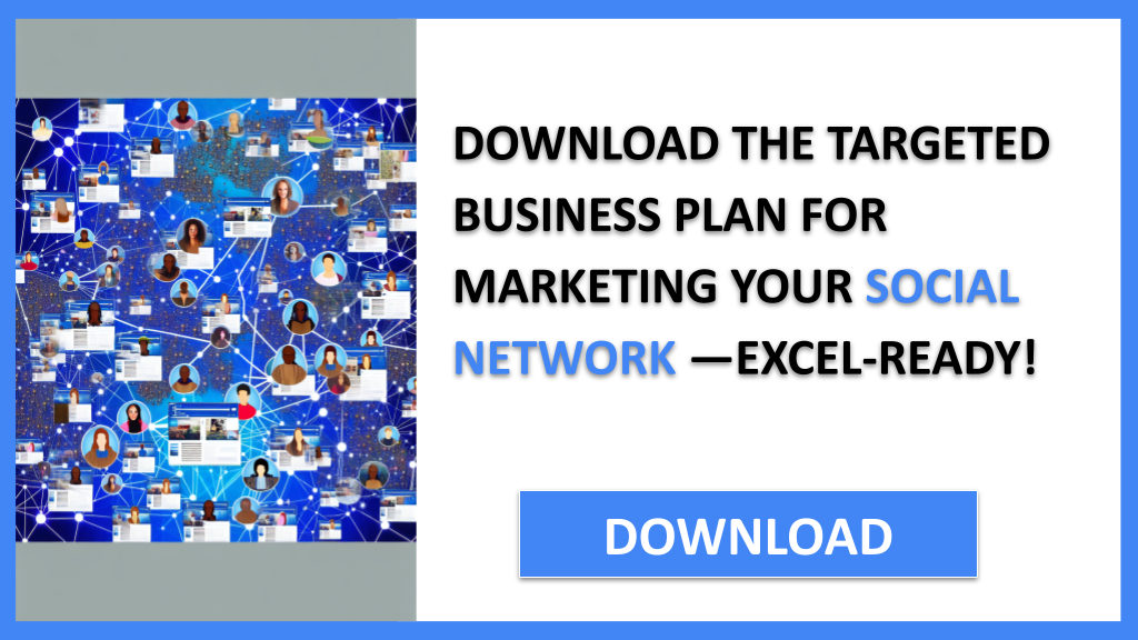 Business Plan Example for Social Network - Social Network Marketing Plan- CTA2