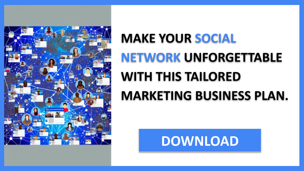 Business Plan Example for Social Network - Social Network Marketing Plan- CTA3