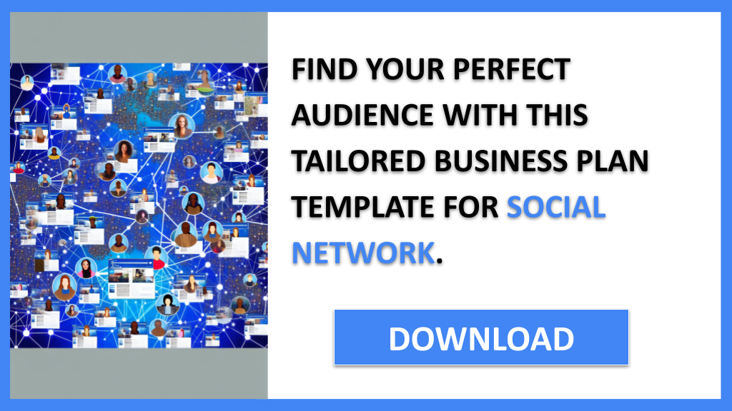 Business Plan Example for Social Network - Social Network Customer Segments- CTA2