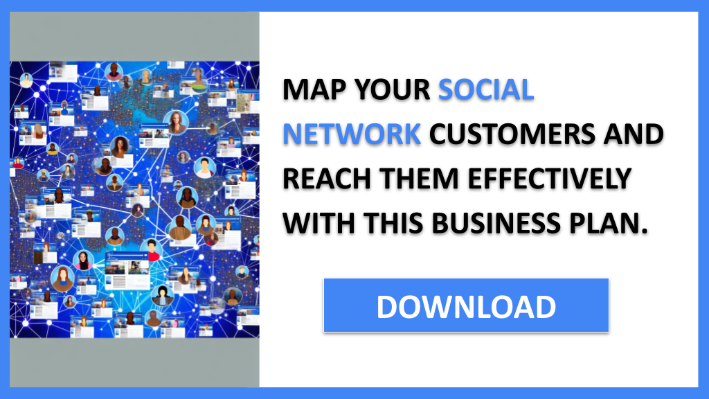 Business Plan Example for Social Network - Social Network Customer Segments- CTA3