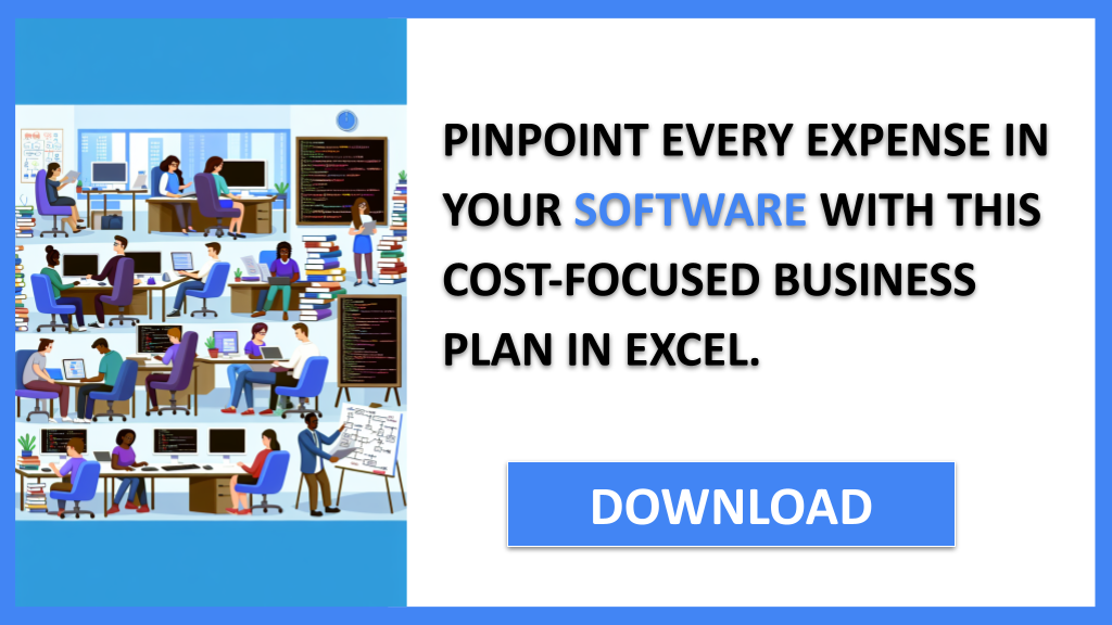 Business Plan Example for Software - Software Costs- CTA2