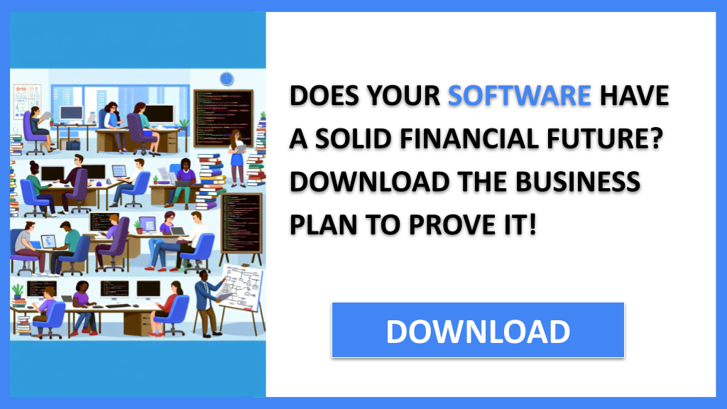 Business Plan Example for Software - Software Financial Plan- CTA1