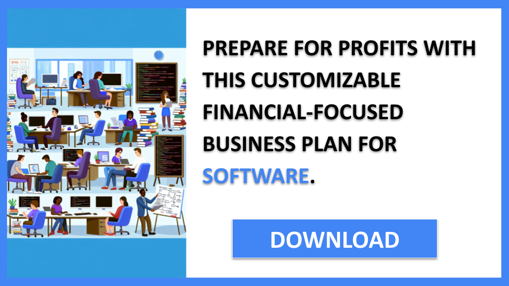 Business Plan Example for Software - Software Financial Plan- CTA3
