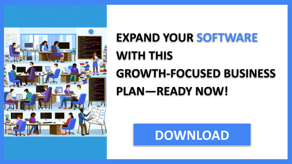 Business Plan Example for Software - Software Growth Strategy- CTA3