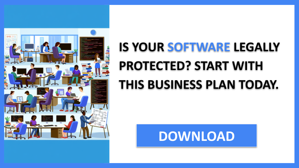 Business Plan Example for Software - Software Legal Considerations- CTA1