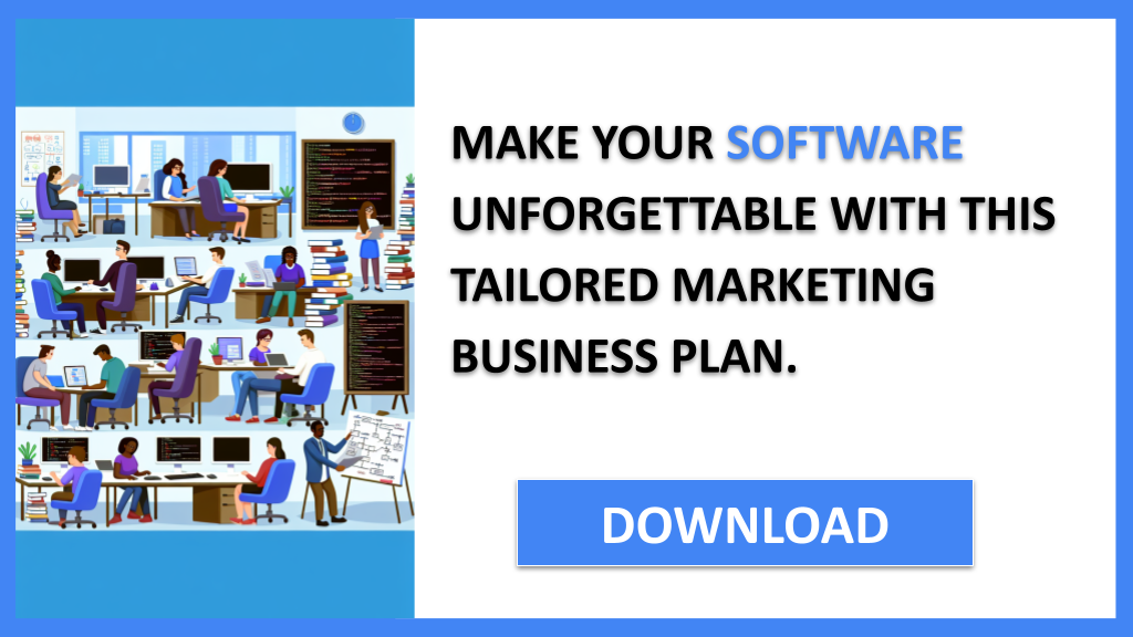 Business Plan Example for Software - Software Marketing Plan- CTA3
