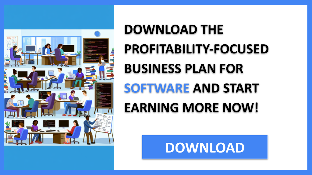 Business Plan Example for Software - Software Profitability- CTA3