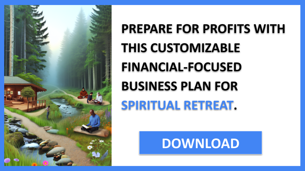 Business Plan Example for Spiritual Retreat - Spiritual Retreat Financial Plan- CTA3