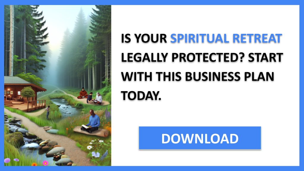 Business Plan Example for Spiritual Retreat - Spiritual Retreat Legal Considerations- CTA1