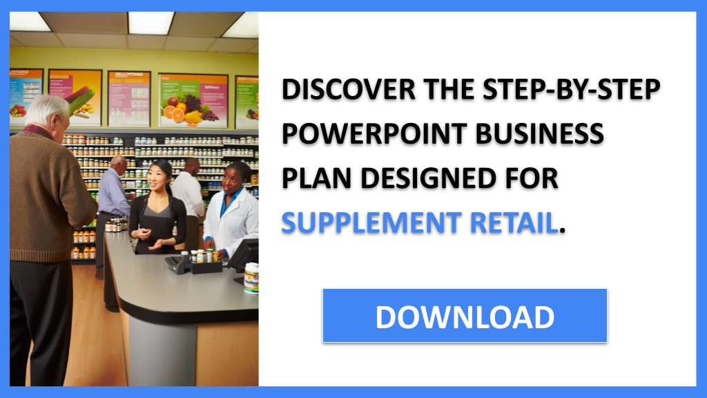 Business Plan Example for Supplement Retail - Supplement Retail Business Plan- CTA2