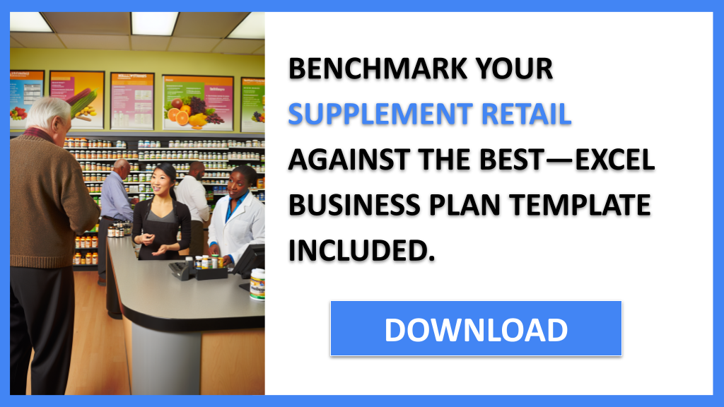 Business Plan Example for Supplement Retail - Supplement Retail Competition Study- CTA2