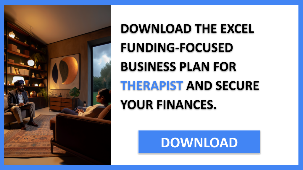 Business Plan Example for Therapist - Therapist Funding Options- CTA2