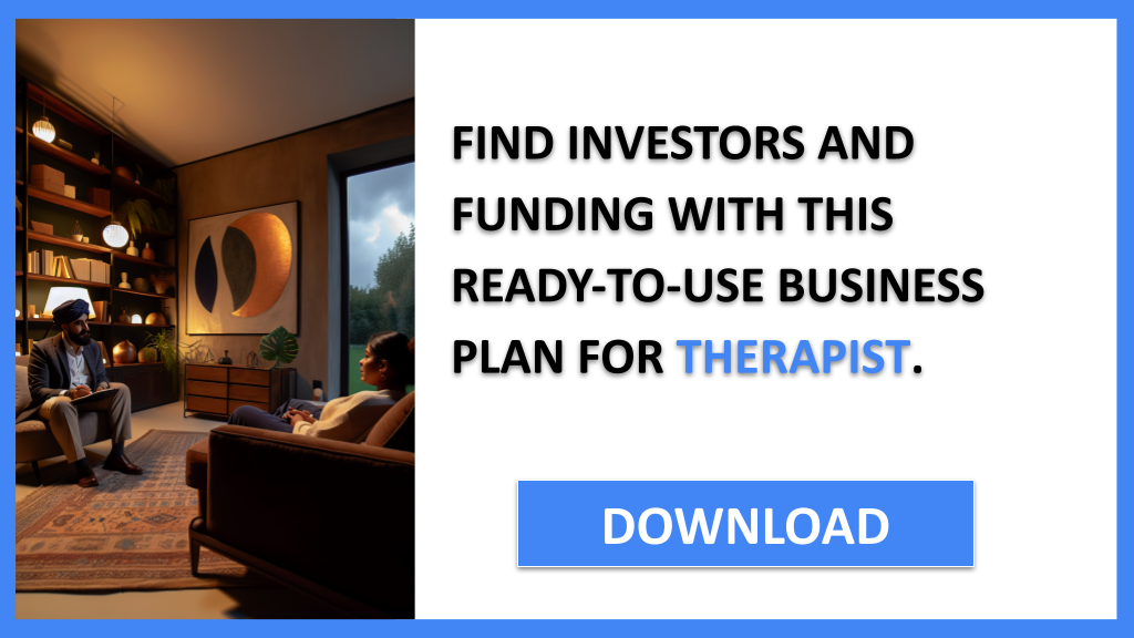 Business Plan Example for Therapist - Therapist Funding Options- CTA3