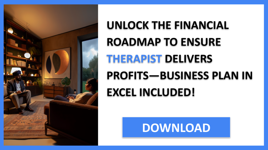 Business Plan Example for Therapist - Therapist Profitability- CTA2
