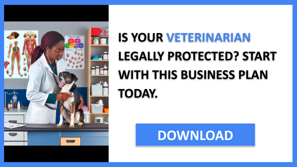 Business Plan Example for Veterinarian - Veterinarian Legal Considerations- CTA1