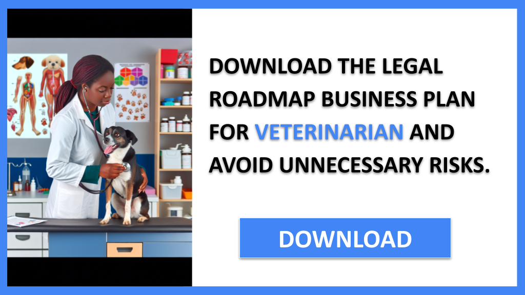 Business Plan Example for Veterinarian - Veterinarian Legal Considerations- CTA2