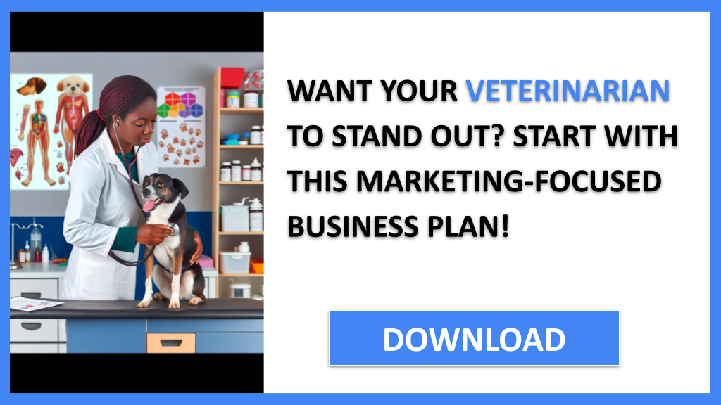 Business Plan Example for Veterinarian - Veterinarian Marketing Plan- CTA1