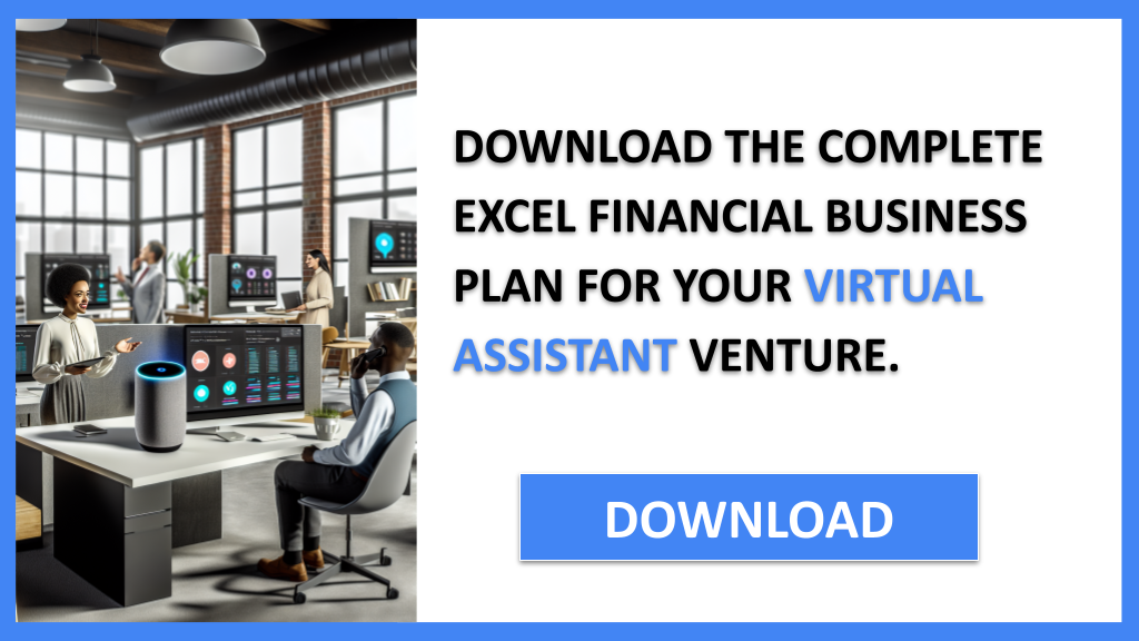 Business Plan Example for Virtual Assistant - Virtual Assistant Financial Plan- CTA2