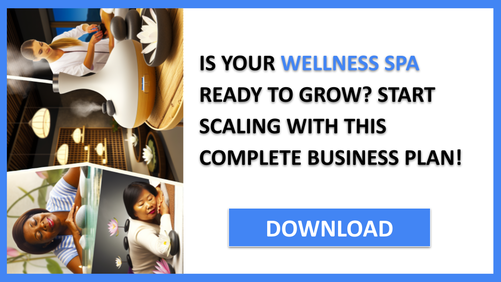 Business Plan Example for Wellness Spa - Wellness Spa Growth Strategy- CTA1