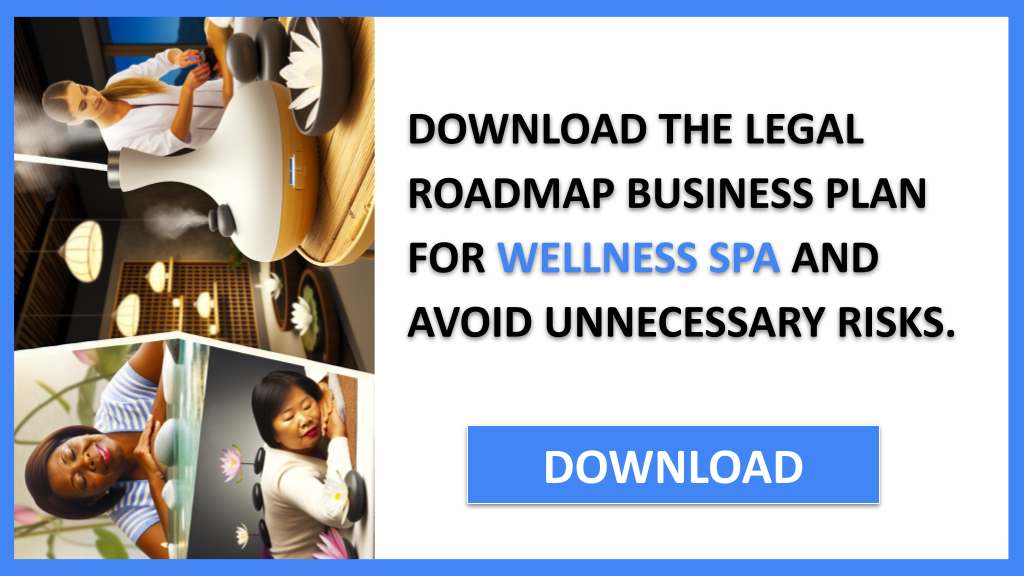 Business Plan Example for Wellness Spa - Wellness Spa Legal Considerations- CTA2