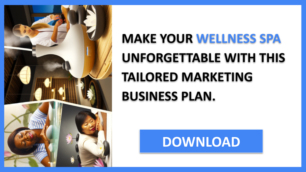Business Plan Example for Wellness Spa - Wellness Spa Marketing Plan- CTA3