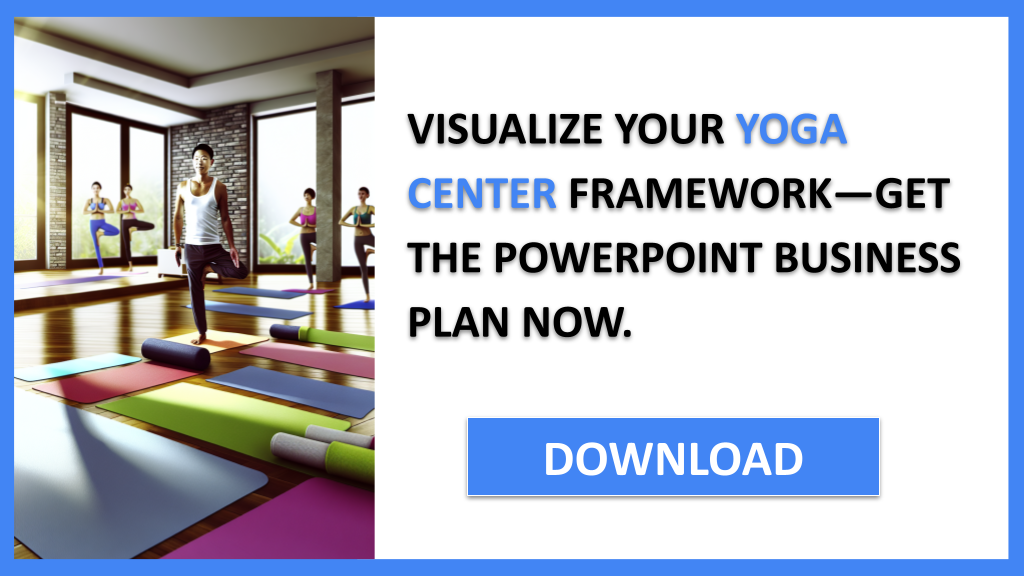 Business Plan Example for Yoga Center - Yoga Center Business Model Canvas- CTA3