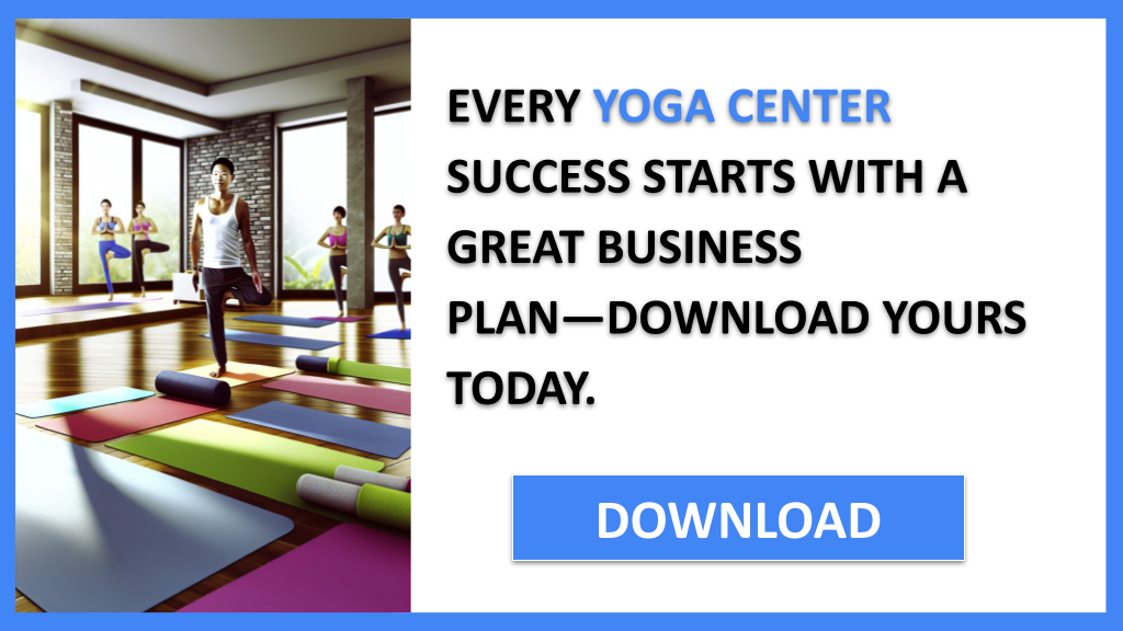 Business Plan Example for Yoga Center - Yoga Center Business Plan- CTA1