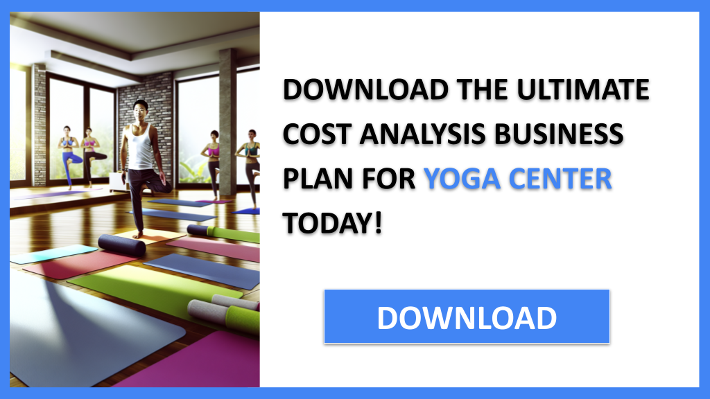 Business Plan Example for Yoga Center - Yoga Center Costs- CTA3